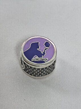 Pandora 2026 Disnay Princess Half Marathon Charm, S925 Silver Jewelry